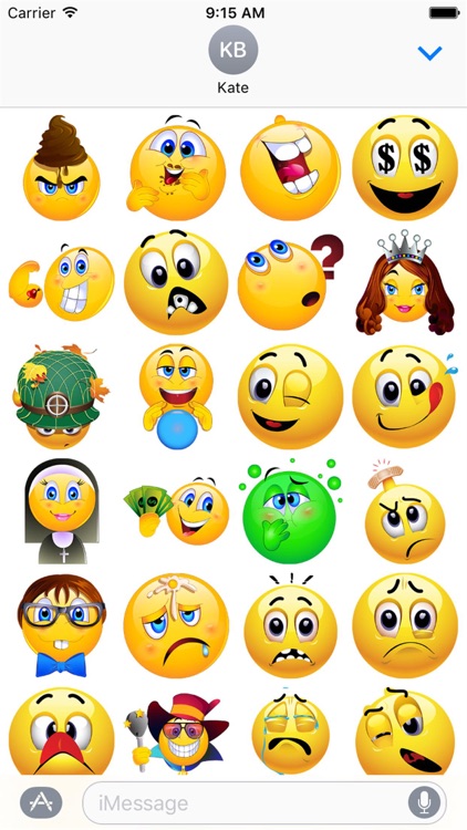 HD Emoji Stickers 2 screenshot-4