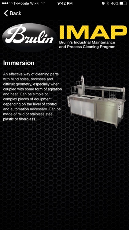 Brulin IMAP Product Selector