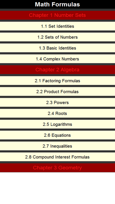 How to cancel & delete Math formulae handbook from iphone & ipad 1