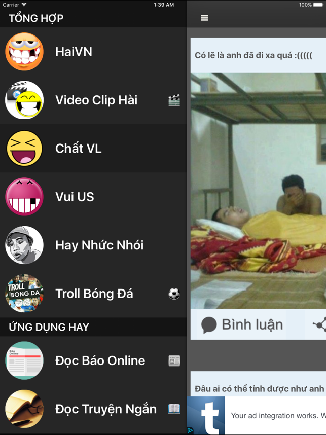 Hài Bựa VL HD - Tổng hợp HaiVL, ChatVL, BeatVN(圖1)-速報App