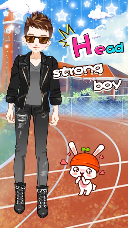 Headstrong boy - Cute boys girls dress up game screenshot-3