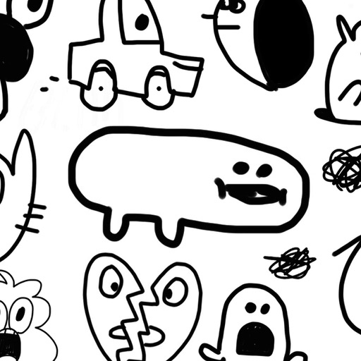 Doodles by Jon Burgerman iOS App
