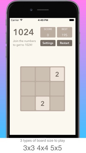 2048 Plus Pro 5x5 4x4 3x3(圖4)-速報App