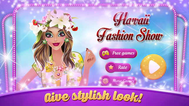 Hawaii Fashion Show - Cute Princess Make