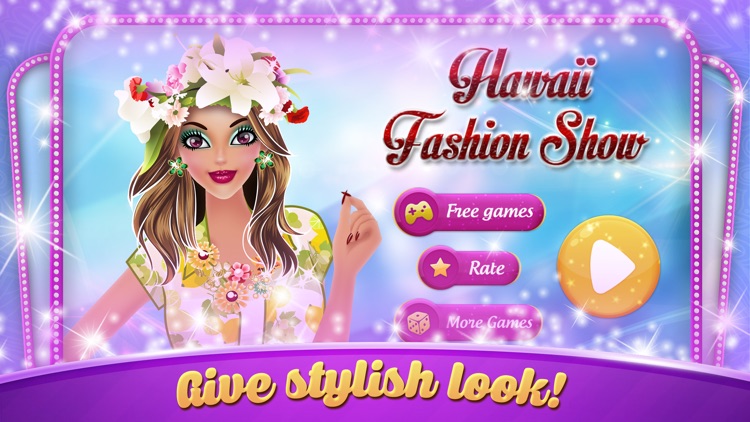 Hawaii Fashion Show - Cute Princess Makeup