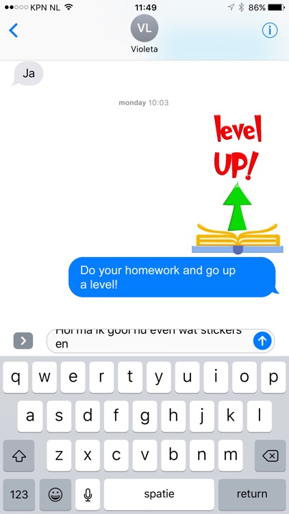 Juf Jannie Kawaii Stickers