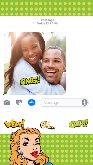 Pop Art Stickers for iMessage