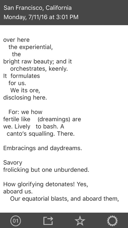 The Ambient Poem