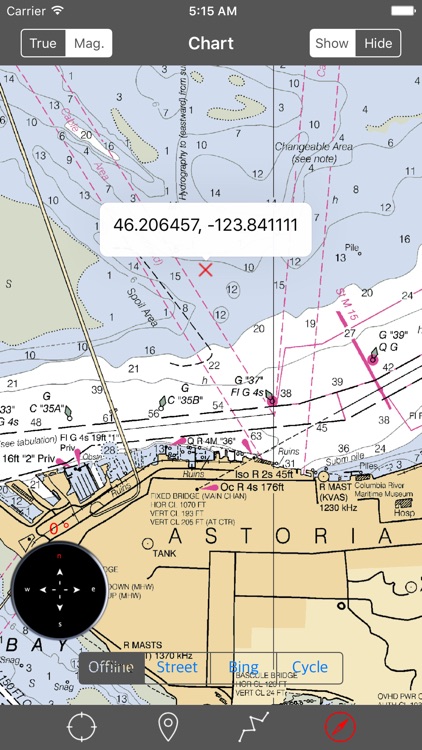 Columbia River – Raster Nautical Charts