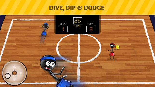 Stickman 1-on-1 Dodgeball(圖2)-速報App