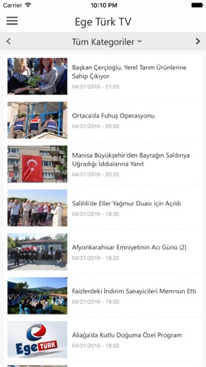 EgeTürk TV(圖2)-速報App