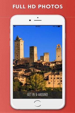 San Gimignano Travel Guide and Offline City Map - náhled