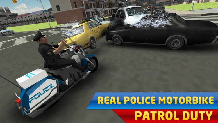 Police Warden Motorbike Simulator & Rider Sim