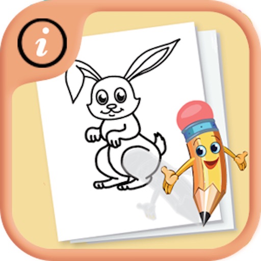 Drawing and Coloring Book - Doodle Pad Icon