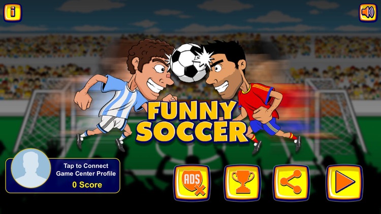 Funny Soccer Head