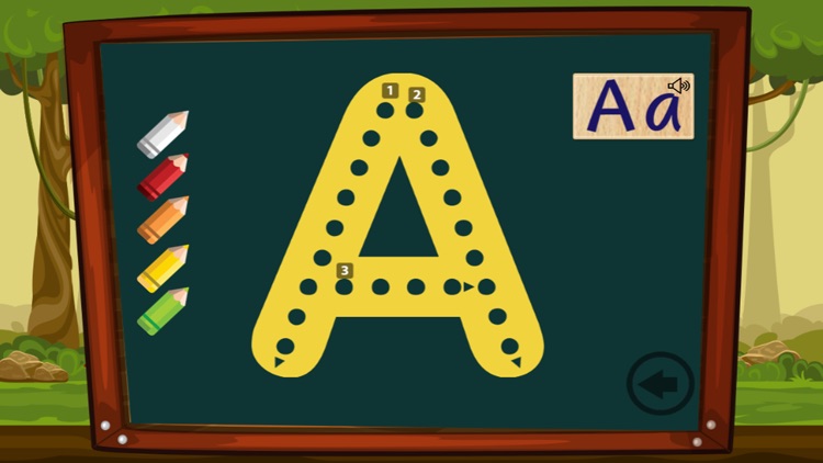 ABC Alphabet Dotted : Education game for Kids