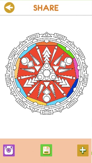 Adult mandalas coloring book therapy(圖2)-速報App