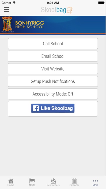 Bonnyrigg High School - Skoolbag screenshot-3