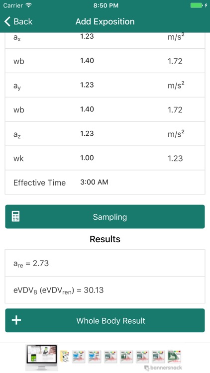 VibAdVisor eVDV: Estimated Vibration Dose Value