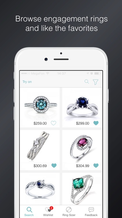 Say Yes! - find and try on engagement rings
