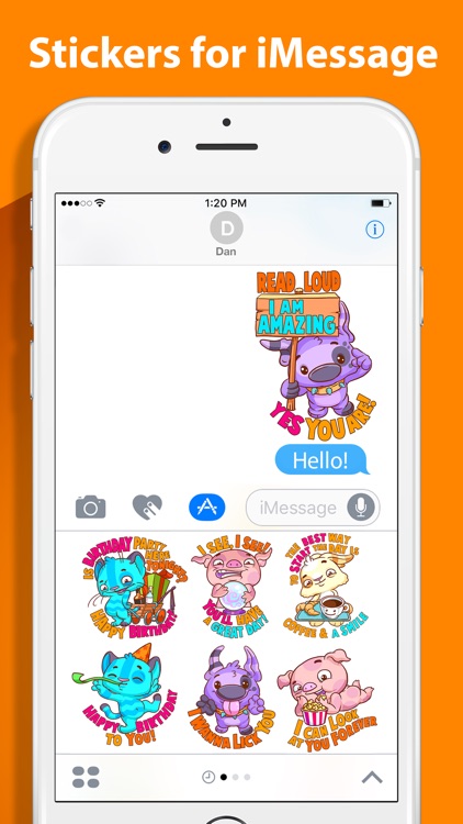 Moodtoons: Fun Stickers for Friends and Lovers