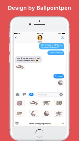 Thai Cooking Ingredients stickers for iMessage(圖1)-速報App