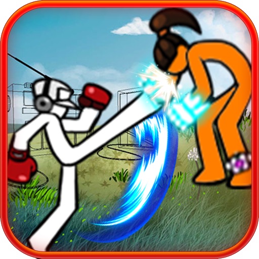 Stickman Battles - Street Fighting Game Icon