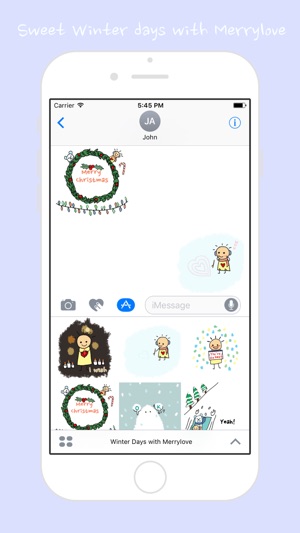 Winter Days with Merrylove (Animated Stickers)(圖3)-速報App