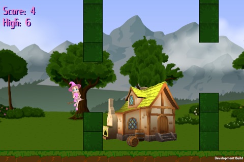 Flappy Witch Free screenshot 3