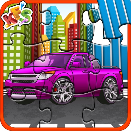 Car & Truck Puzzle for Kids- Educational Game Icon