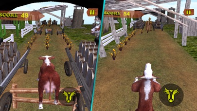 Screenshot #1 pour Crazy Cow Run