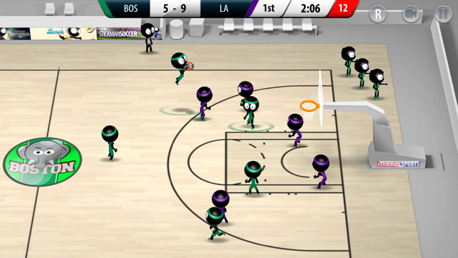 Stickman Basketball 2017(圖4)-速報App