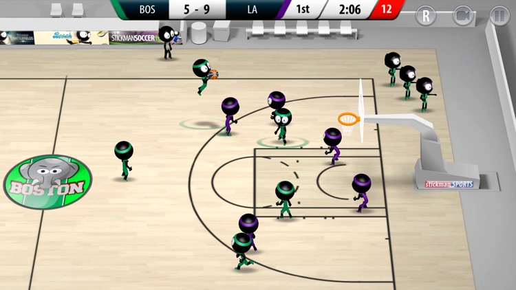 Stickman Basketball 2017 screenshot-3