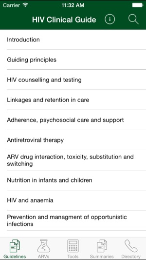 HIV Clinical Guide(圖1)-速報App