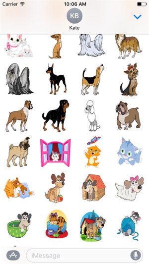 Cute Kitty and Puppy Stickers(圖5)-速報App