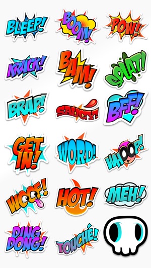 Boom! Comic stickers for iMessage(圖2)-速報App