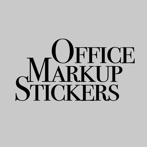 Markup Stickers iOS App