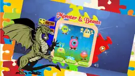 Game screenshot Fantastic Monster And Beasts Cartoon Jigsaw Puzzle apk