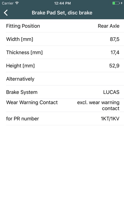 Car parts for Skoda - ETK, OEM screenshot-4