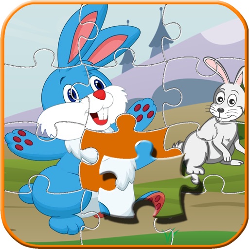 Puzzle Bunny Rabbit The Frist Jigsaw Puzzle Game iOS App