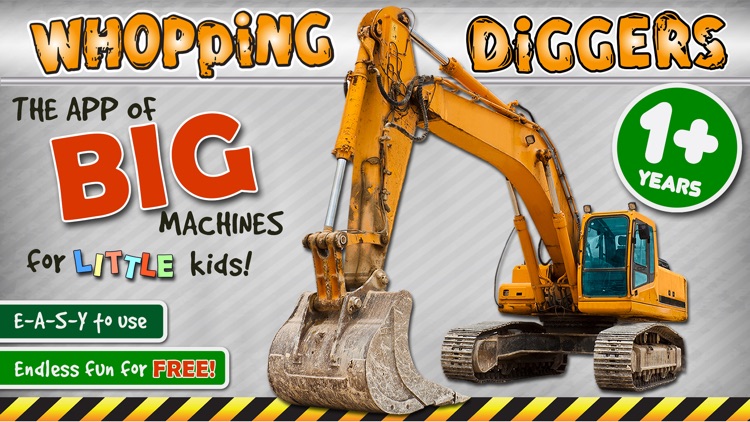 Diggers, Whopping Diggers! - Machine fun for kids screenshot-0