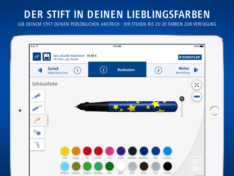 STAEDTLER 3Dsigner - Gestalte deinen Stift!