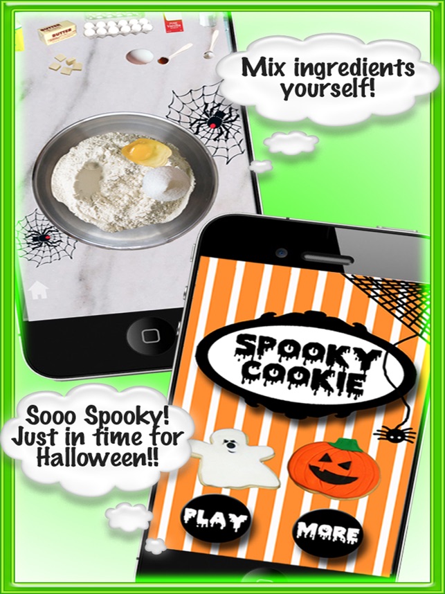 Spooky Cookie Maker Halloween Games for Kid & Girl(圖4)-速報App