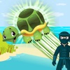 Turtle Jump Vs Ninja isles