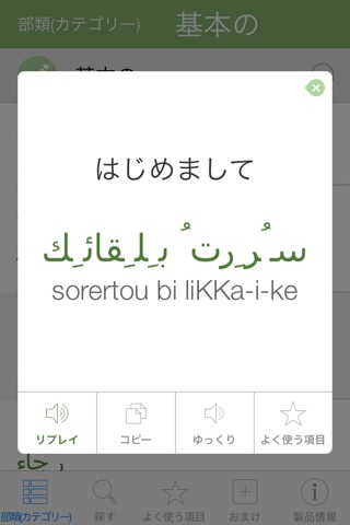 アラビア語辞書 - 翻訳機能・学習機能・音声機能のおすすめ画像3