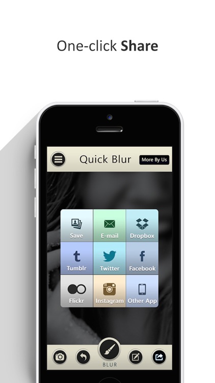 Photo Blur Wallpaper Booth App screenshot-4
