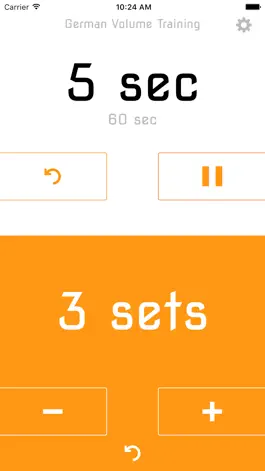Game screenshot German Volume Training - Set and Rep Counter mod apk