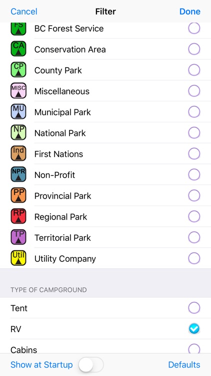 The Ultimate Canadian Public Campground Project screenshot-3