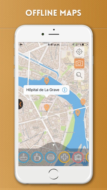 Toulouse Travel Guide and Offline City Street Map screenshot-4