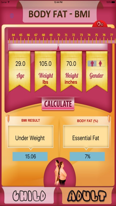 Body Fat Calculatorのおすすめ画像1